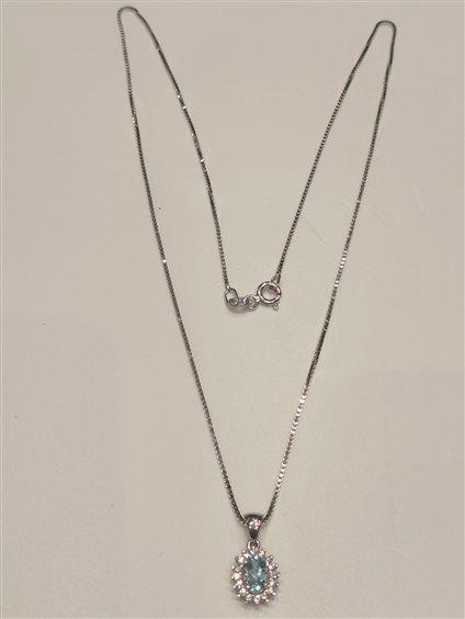 Collana Gazzola Donna in Oro bianco GIOBKATEZIRCAZZ2ZM10 - GIOBKATEZIRCAZZ2ZM10